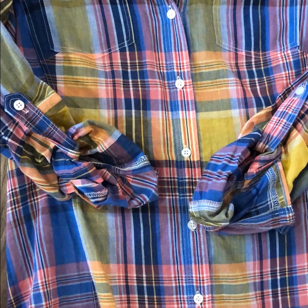 Sandra Ingrish Plaid Top - Picture 3 of 4